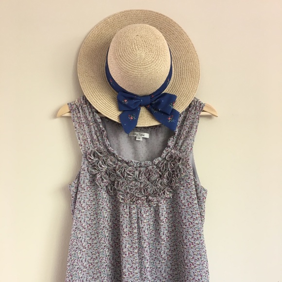 Summer Boutique Tunic Chiffon Top sleeveless Small - Picture 1 of 8